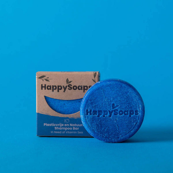 shampoo Happy soaps blauw